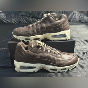 Men's Size 13 - Nike Air Max 95 'Big Bubble - Leather Baroque Brown'